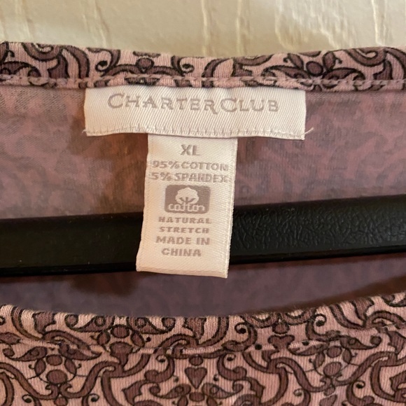 Charter Club long-sleeved cotton shirt - Picture 4 of 4